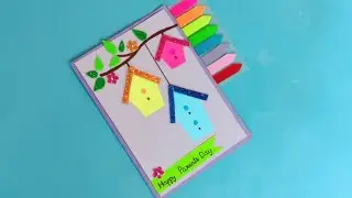 Parents Day Card | Card for Parents Day | How to make card for Parents Day |