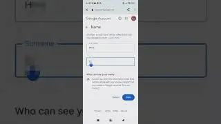 change Gmail user name | change display name Gmail account | update Gmail account name