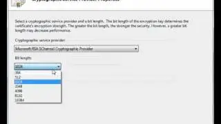 Creating your SSL Certificate Signing Request (CSR) for Microsoft IIS 7.0