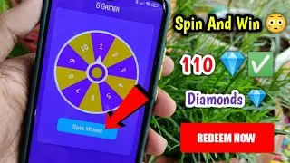 Spin And Win Diamond Free Fire Malayalam || Tech Modder ||
