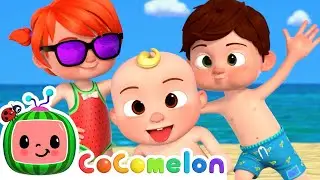 Sunscreen Safety at the Beach | CoComelon Nursery Rhymes & Kids Songs