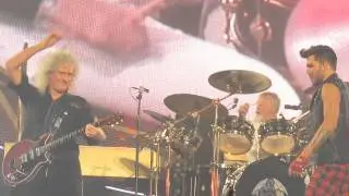 Queen + Adam Lambert Manchester Arena. I Want It All.