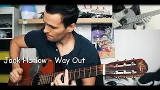 Jack Harlow - Way Out feat. Big Sean (chords) acoustic guitar cover