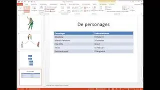 Powerpoint 2013 - tabellen