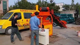 SY2-10 automatic hydraulic interlocking brick machine