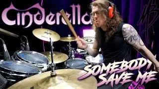 Cinderella - Somebody Save Me - Drum Cover | MBDrums
