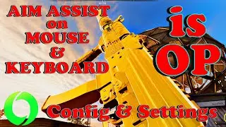 How to get aim assist on MOUSE in MW2/WARZONE. FREE reWASD config.