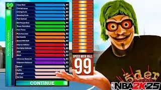SPEED WITH BALL IS A WASTE OF ATTRIBUTES… (NBA 2K25)