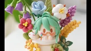 【原神WIKI】～白朮小花園不來一個[Genshin Impact Wiki~Baizhu Little Garden, don’t you want one] #黏土教程 #claytutorial