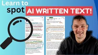 Learn How to Spot AI Writing in ANY TEXT!