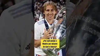 La razón por la que pongo a Modric por encima de Xavi e Iniesta