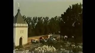 В кадре молодой о.Илиодор с о.Трофимом и о.Ферапонтом.Начало 90х 