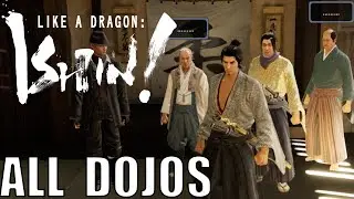 Like A Dragon Ishin - All Dojo Missions and Stories (Komaki, Ginryu, & William)