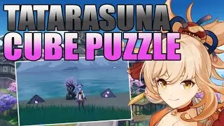 How To Solve The Tatarasuna Island Cube Puzzle In - Genshin Impact