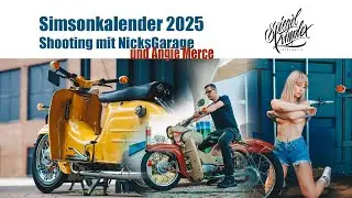 Simsonkalender 2025 - Nicks Garage und Angie Merce