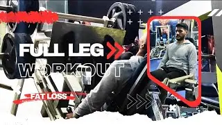 Full Leg Workout | Fat loss | Drop sets
