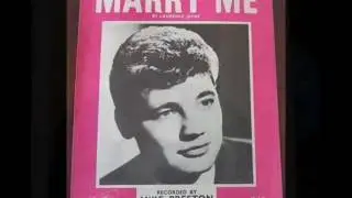 Mike Preston - Marry Me ( 1961 )