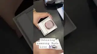 unboxing samsung buds live 🎧🎶#samsung #unboxing #samsungbudslive #trending #viral #youtube  #shorts