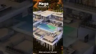 Modern Mega Mansions | Sims4 