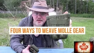 4 Ways to Weave MOLLE Gear