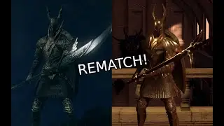 Cosplay Build Race: Black Knight (Halberd) vs. Silver Knight (Spear) vs. Bosses【DARK SOULS】