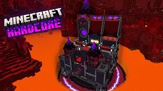 ICH habe eine Bastion in MINECRAFT HARDCORE verbessert!