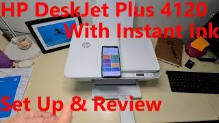 HP DeskJet Plus 4120 Printer Review & Setup