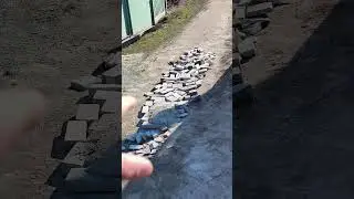ЛАЙФХАК С ОБРЕЗКОВ БРУСЧАТКИ 