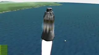 Запуск ракеты из фильма Марсианин в Kerbal Space Program