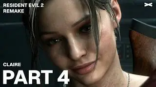 Resident Evil 2 Remake Claire (Part 4) - Walktrhough Gameplay - G VIRUS