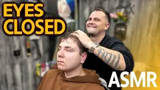 ASMR Sleep Eyes Closed Massage |  ASMR Relieve stress, anxiety, headache tension and pain