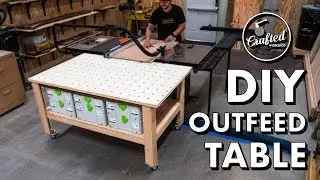 DIY MFT-Style Outfeed Table, Assembly Table & Workbench // How To Build