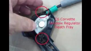 Both of My C6 Corvette Window Regulators Died at the Same Time