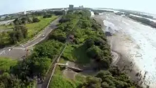 201506  鹽水溪自行車道 至 觀夕平台 空拍/空攝