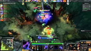 Epic team fight Na'Vi vs IG