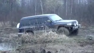 Mitsubishi Pajero 3 off road