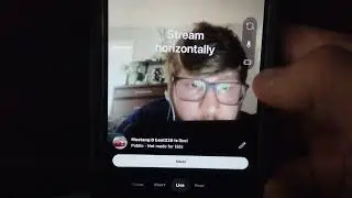 YOUTUBE LIVE FIX LOCKED PORTRAIT MODE WHEN YOU WANT IT TO BE IN LANDSCAPE MODE