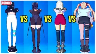 Fortnite UwU Anime Dance Contest: Zoe Clash vs Erisa vs Lexa vs Lennox Rox 😍❤️