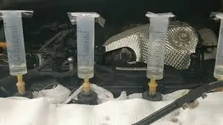 Kia Sorrento pime piezo injector return test, fuel filter replacement
