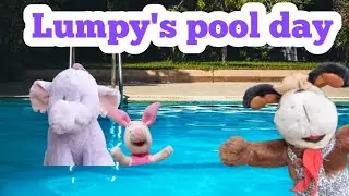 Lumpy the Heffalump Plush Adventures: Lumpy's pool day