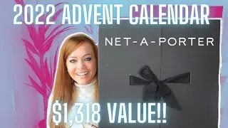 NET-A-PORTER 2022 25 DAYS OF BEAUTY ADVENT CALENDAR UNBOXING