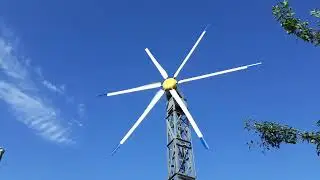 Ветряк для отопления дома 27 часть.. РАБОТАЕТ !! НО!!!!!