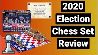 Unboxing 2020 PRESIDENTIAL ELECTION Chess Set and Honest Review