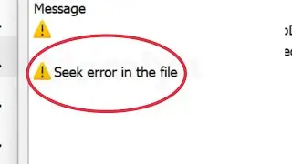 Pc || Fix Seek error in the file in WinRAR Message