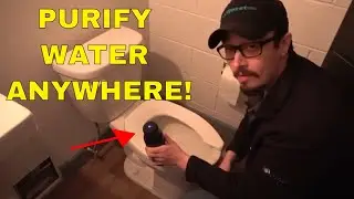 Ultraviolet Water Bottle Testing: Drinking Toilet Water!!