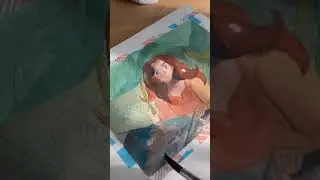 Painting a Studio Ghibli study