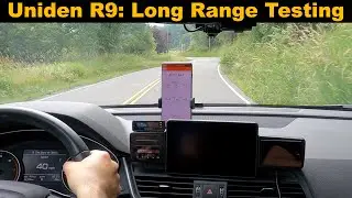 Uniden R9: Long Range Test Results