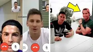 Sind MESSI und RONALDO Freunde | elie