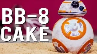 How To Make A STAR WARS BB-8 CAKE. Learn from Yolanda, the CAKE JEDI!