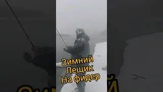 Зимний лещик на фидер. 